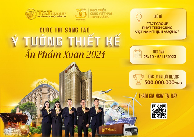 T&T Group phát động cuộc thi sáng tạo ý tưởng, thiết kế ấn phẩm Xuân 2024 - Ảnh 1.