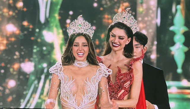 Luciana Fuster trở thành Miss Grand International 2023. Ảnh: CHỤP MÀN HÌNH