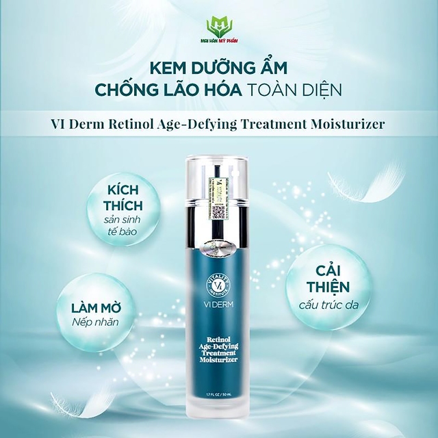 Kem chống lão hóa VI Derm Retinol Age-Defying Treatment Moisturizer có gì nổi bật? - Ảnh 4. Kem chống lão hóa VI Derm Retinol Age-Defying Treatment Moisturizer có gì nổi bật? - Ảnh 4.
