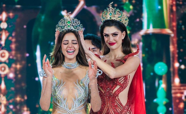 Người đẹp Peru đăng quang Miss Grand International 2023 - Ảnh 1. Người đẹp Peru đăng quang Miss Grand International 2023 - Ảnh 1.