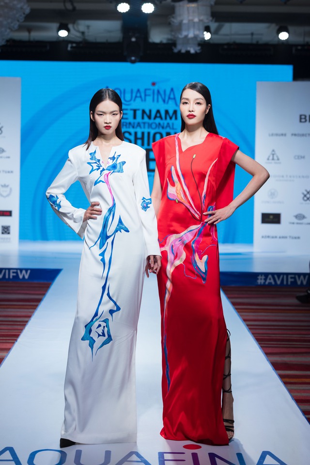 Tuần lễ Thời trang Quốc tế Việt Nam thu đông 2023 ‘lăng-xê’ các NTK genZ tài năng - Ảnh 6.