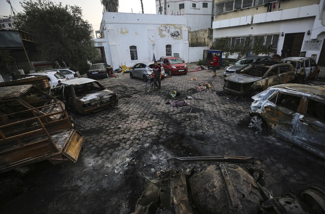 Tình báo Mỹ tìm ra nguyên nhân vụ nổ bệnh viện Gaza khiến hàng trăm người chết? - Ảnh 1.