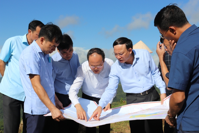 Lãnh đạo tỉnh Quảng Ninh kiểm tra tiến độ các dự án trọng điểm trên địa bàn tỉnh