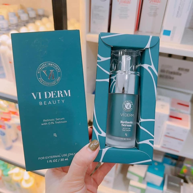 Review serum VI Derm Retinoic có tác dụng ngừa mụn, chống lão hóa không? - Ảnh 1.