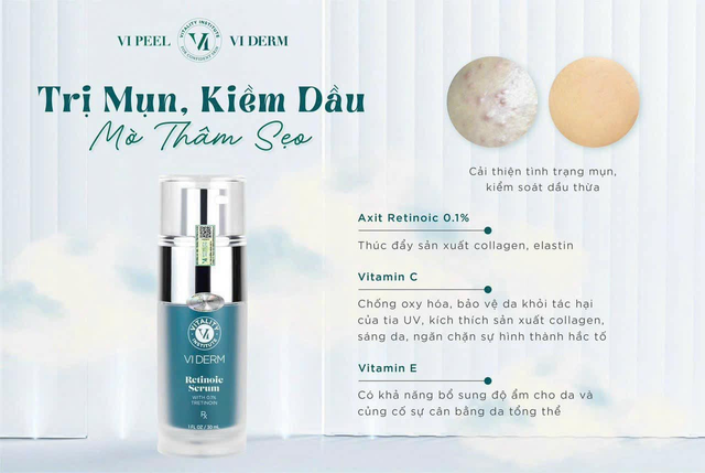 Review serum VI Derm Retinoic có tác dụng ngừa mụn, chống lão hóa không? - Ảnh 6.