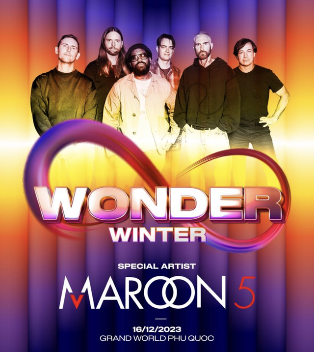 Ban nhạc Maroon 5 đến Phú Quốc biểu diễn - Ảnh 1.