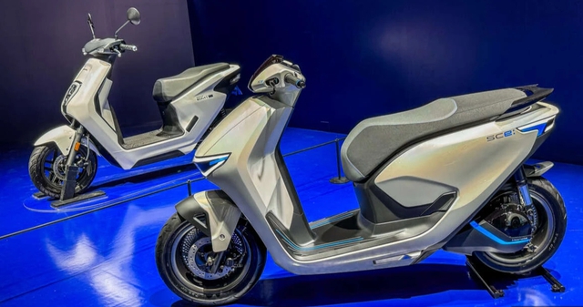 Xe máy điện Honda SCe lộ diện dưới dạng concept - Ảnh 3.