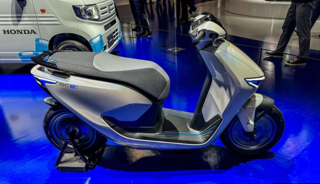 Xe máy điện Honda SCe lộ diện dưới dạng concept - Ảnh 1.
