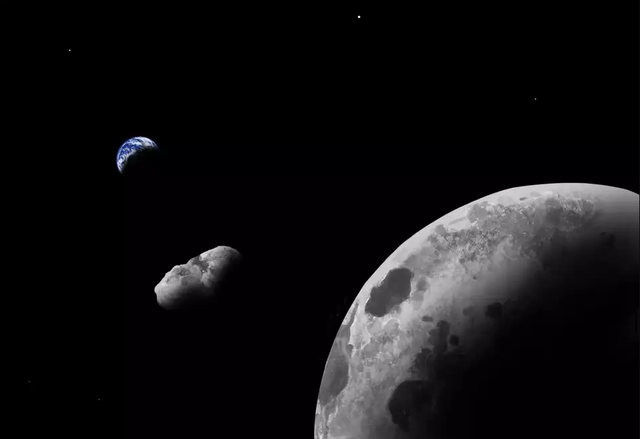 Tiểu hành tinh bí ẩn gần trái đất có thể là mảnh vỡ từ mặt trăng - Ảnh 1.