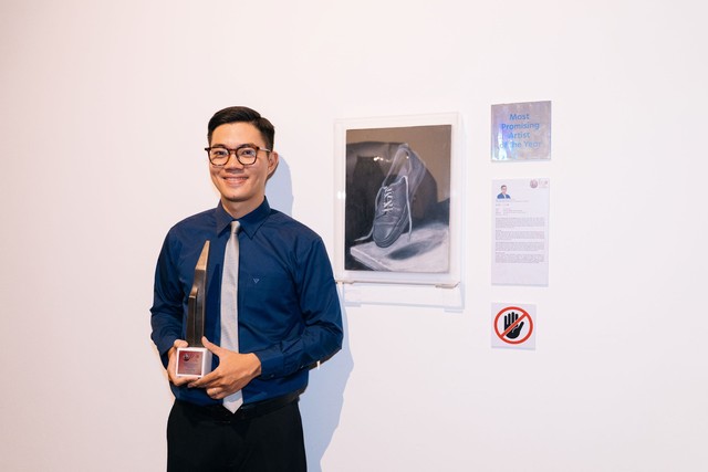Trịnh Minh Tiến đoạt giải ‘UOB Painting of the Year’ năm đầu tiên tại Việt Nam - Ảnh 2.