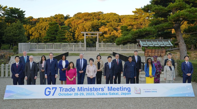 G7 ra tuyên bố chung lên án hành vi cưỡng ép kinh tế - Ảnh 1.