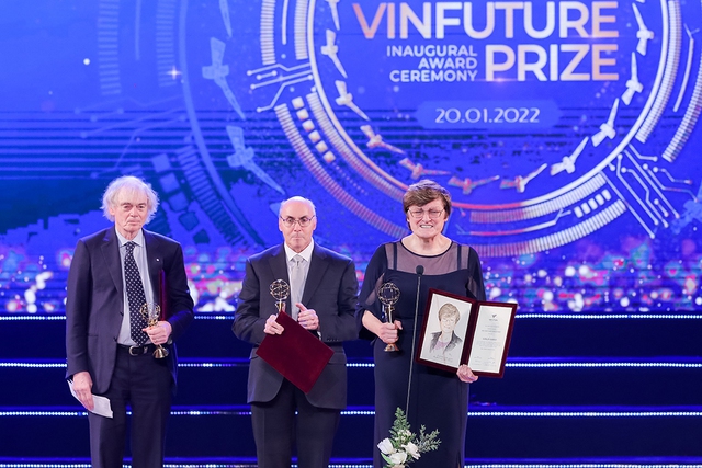Nobel Y sinh 2023 gọi tên chủ nhân Giải thưởng VinFuture - Ảnh 1. Nobel Y sinh 2023 gọi tên chủ nhân Giải thưởng VinFuture - Ảnh 1.