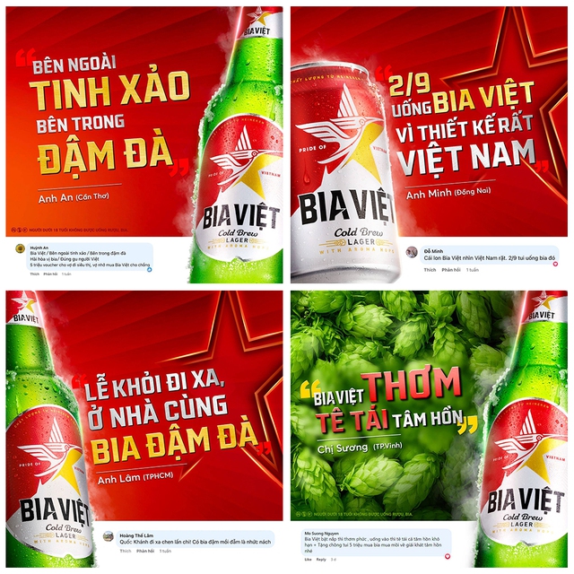 Bia Việt - Thương hiệu đột phá làm quảng cáo từ cảm nhận thật của người dùng - Ảnh 2.