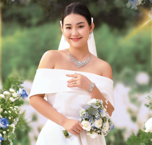 Hot trend mùa cưới 2023: Văn hóa Trầu Cau hiện diện trên trang sức cưới - Ảnh 4.