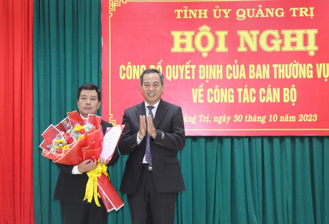 Quảng Trị có tân Chánh văn phòng Tỉnh ủy, Bí thư Huyện ủy Gio Linh,Hải Lăng  - Ảnh 2.