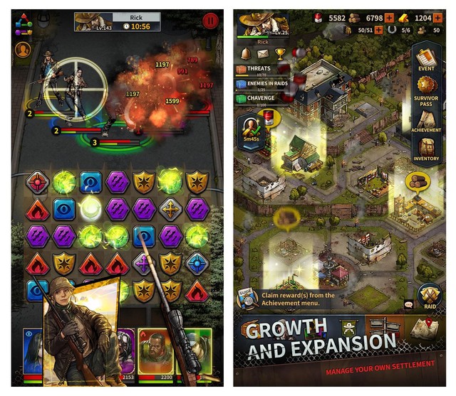 Game giải đố The Walking Dead Match 3 Tales chính thức ra mắt toàn cầu - Ảnh 3. Game giải đố The Walking Dead Match 3 Tales chính thức ra mắt toàn cầu - Ảnh 3.