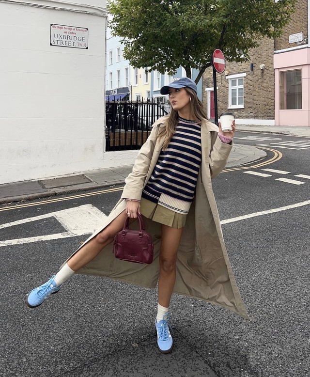 Mặc đẹp suốt mùa lạnh với áo khoác trench coat - Ảnh 1. Mặc đẹp suốt mùa lạnh với áo khoác trench coat - Ảnh 1.