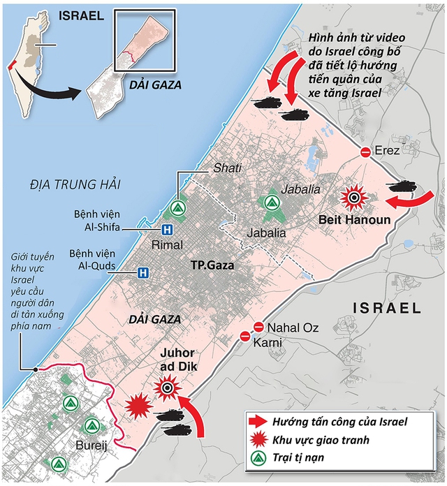 Giải mã kế hoạch 'bão lửa' Israel nhằm vào Hamas - Ảnh 2.
