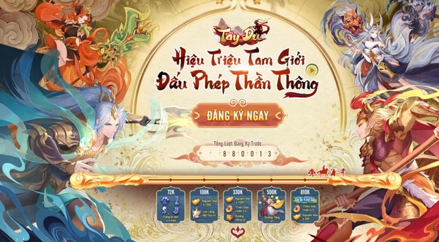 Game thủ đăng ký sớm để nhận quà từ Tây Du VNG: Đại Náo Tam Giới - Ảnh 4. Game thủ đăng ký sớm để nhận quà từ Tây Du VNG: Đại Náo Tam Giới - Ảnh 4.