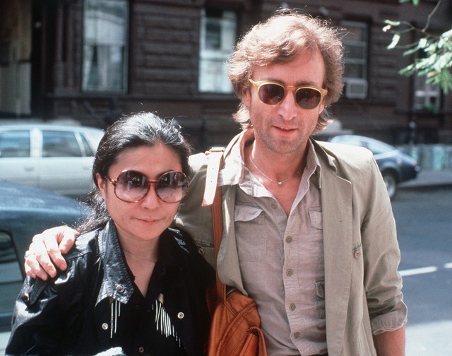 Yoko Ono và John Lennon vào tháng 8 năm 1980. Ảnh Steve Sands (AP)