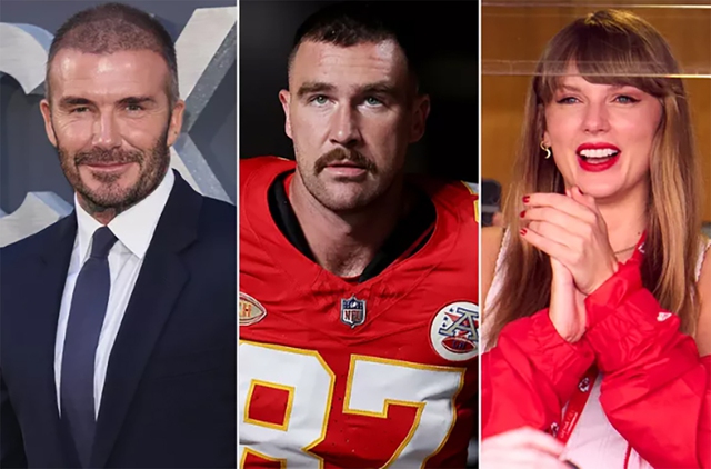 David Beckham nói về tin đồn hẹn hò của Taylor Swift và Travis Kelce - Ảnh 1.