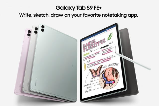 Samsung công bố Galaxy Tab S9 FE và Galaxy Buds FE - Ảnh 1. Samsung công bố Galaxy Tab S9 FE và Galaxy Buds FE - Ảnh 1.