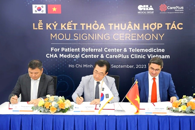 Phòng khám CarePlus và CHA Medical thành lập Trung tâm giới thiệu và chăm sóc bệnh nhân - Ảnh 1.