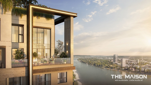Kiến trúc thượng lưu, thiết kế tối ưu bên dòng sông Sài Gòn