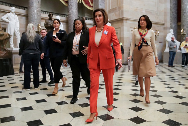 Cựu Chủ tịch Hạ viện Nancy Pelosi bị đòi lại văn phòng ở Capitol - Ảnh 1. Cựu Chủ tịch Hạ viện Nancy Pelosi bị đòi lại văn phòng ở Capitol - Ảnh 1.