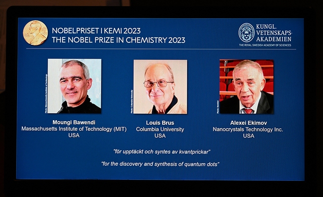 Nobel Hóa học 2023 tôn vinh khám phá chấm lượng tử - Ảnh 1.