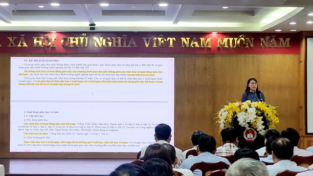 Không xếp môn tự nguyện vào giờ chính khóa nếu lớp có học sinh không tham gia! - Ảnh 2. Không xếp môn tự nguyện vào giờ chính khóa nếu lớp có học sinh không tham gia! - Ảnh 2.