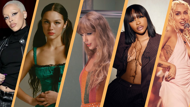 Doja Cat, Olivia Rodrigo, Taylor Swift, SZA và Miley Cyrus có số lượng đề cử lớn năm nay