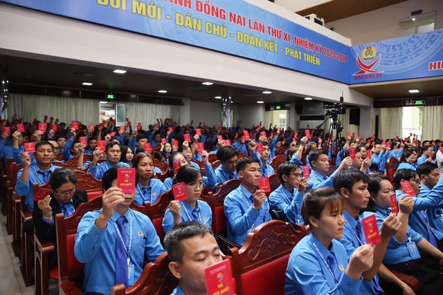 Đồng Nai: Bà Nguyễn Thị Như Ý tái đắc cử Chủ tịch LĐLĐ tỉnh Đồng Nai - Ảnh 2. Đồng Nai: Bà Nguyễn Thị Như Ý tái đắc cử Chủ tịch LĐLĐ tỉnh Đồng Nai - Ảnh 2.