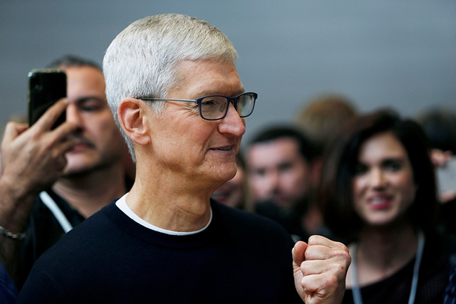 Bán 500.000 cổ phiếu Apple, Tim Cook thu về 41 triệu USD - Ảnh 1. Bán 500.000 cổ phiếu Apple, Tim Cook thu về 41 triệu USD - Ảnh 1.