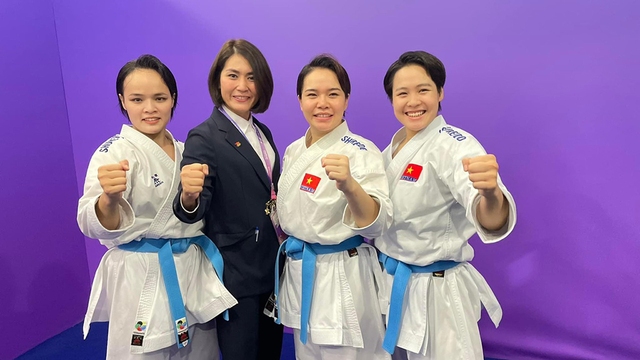 Câu chuyện ASIAD: Những anh thư của karate VN - Ảnh 1.