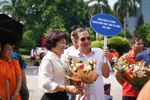 Hơn 200 vận động viên so tài trong hội thao Công đoàn Viên chức Việt Nam - Ảnh 3. Hơn 200 vận động viên so tài trong hội thao Công đoàn Viên chức Việt Nam - Ảnh 3.