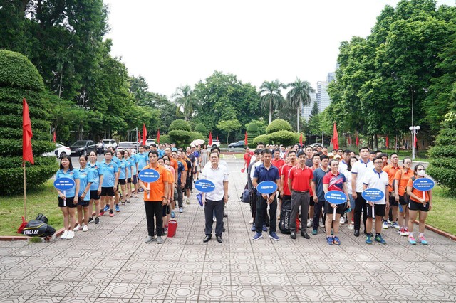 Hơn 200 vận động viên so tài trong hội thao Công đoàn Viên chức Việt Nam - Ảnh 1.