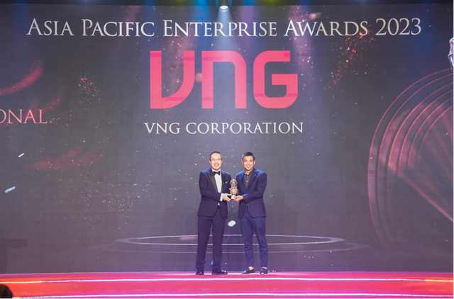 VNG đạt giải thưởng 'thương hiệu truyền cảm hứng' năm 2023 - Ảnh 1. VNG đạt giải thưởng 'thương hiệu truyền cảm hứng' năm 2023 - Ảnh 1.