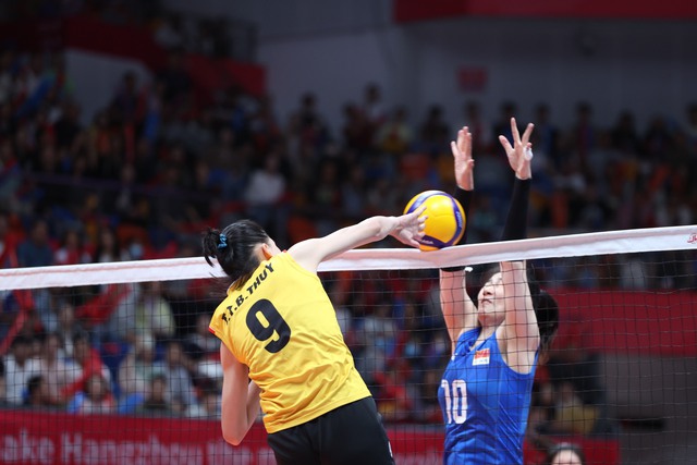 Trực tiếp ASIAD 19: Bóng chuyền nữ Việt Nam quyết tạo bất ngờ trước Nhật Bản - Ảnh 2.