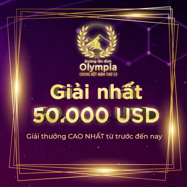 Sáng nay chung kết Đường lên đỉnh Olympia 2023, giải thưởng 50.000 USD sẽ thuộc về ai? - Ảnh 6.