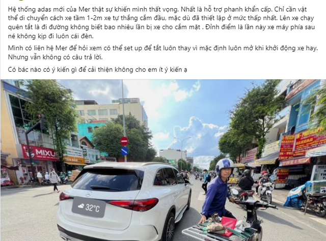 Phanh khẩn cấp trên xe Mercedes tại Việt Nam gây nguy hiểm vì quá nhạy   - Ảnh 1.