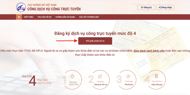 Cách đổi giấy phép lái xe bằng hình thức trực tuyến tại TP.HCM - Ảnh 2.