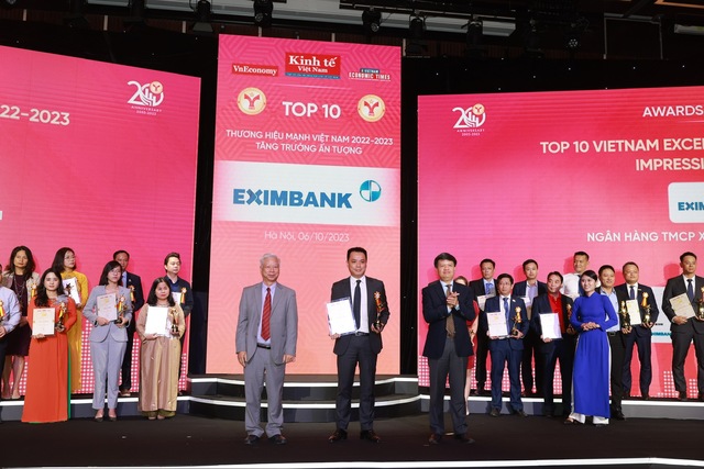 Eximbank vào Top 10 Thương hiệu mạnh Việt Nam – Tăng trưởng ấn tượng năm 2023 - Ảnh 1.