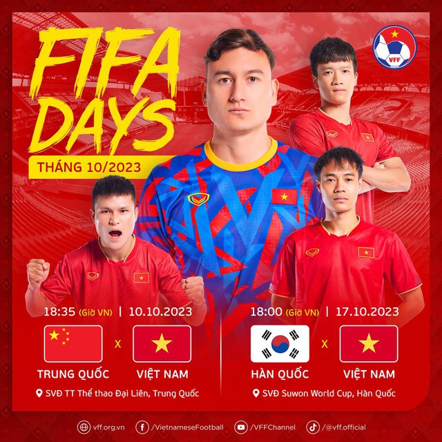 Xem trực tiếp FIFA Days, đội tuyển Việt Nam gặp Trung Quốc ở đâu, trên kênh nào? - Ảnh 2.