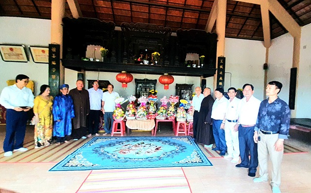 Bình Định tổ chức lễ giỗ đại thần Lê Đại Cang - Ảnh 1.