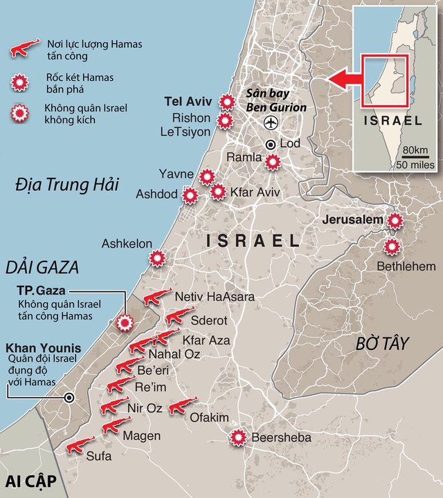 Israel thề trả thù sau ngày chết chóc nhất 50 năm, Hamas nói gì? - Ảnh 1.