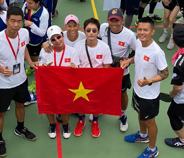 Đoạt 2 HCB châu Á, AFP bất ngờ với pickleball Việt Nam - Ảnh 3. Đoạt 2 HCB châu Á, AFP bất ngờ với pickleball Việt Nam - Ảnh 3.