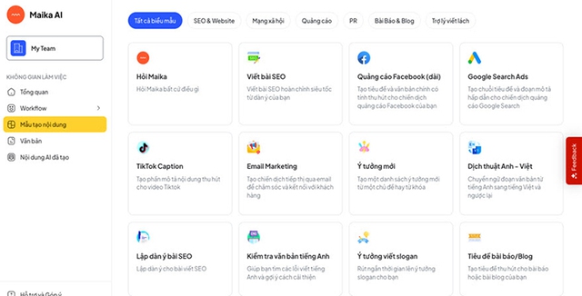 Maika ra mắt trợ lý ảo sáng tạo nội dung cho người làm marketing và startup - Ảnh 1. Maika ra mắt trợ lý ảo sáng tạo nội dung cho người làm marketing và startup - Ảnh 1.