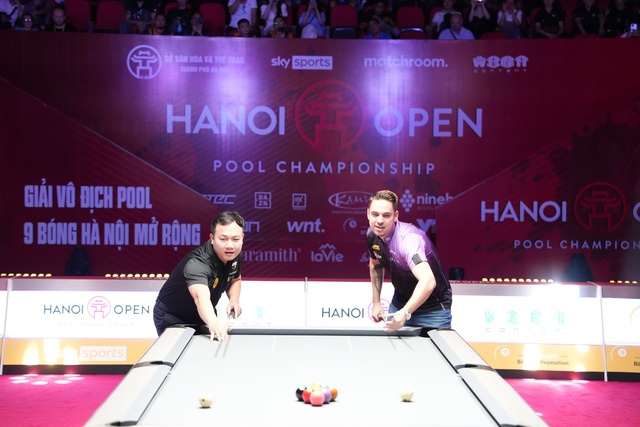 128 cơ thủ hàng đầu thế giới hội tụ ở giải Hanoi Open Pool Championship - Ảnh 3. 128 cơ thủ hàng đầu thế giới hội tụ ở giải Hanoi Open Pool Championship - Ảnh 3.
