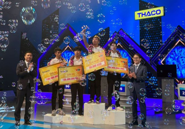 Thaco chính thức công bố lý do nâng mức giải thưởng Chương trình Đường lên đỉnh Olympia - Ảnh 1.